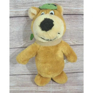 Vintage Nanco Plush Yogi Bear Stuffed Toy Hanna Barbera 10" 1989 Carnival Prize